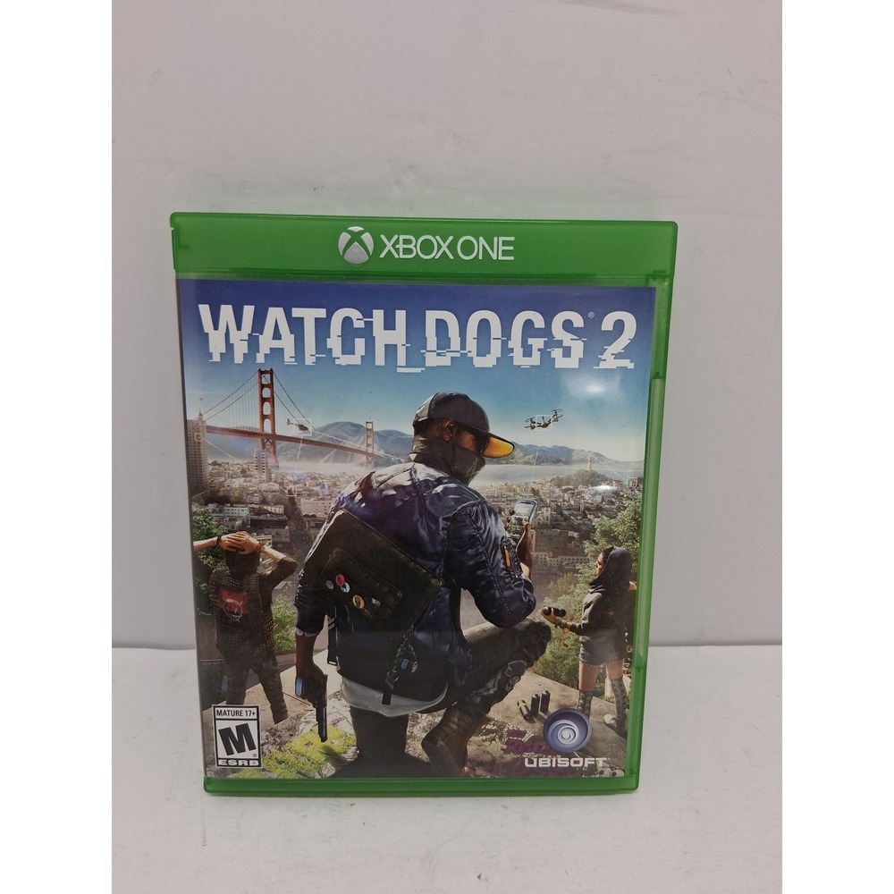 Watch Dogs 2 Xbox One Microsoft Ubisoft Action Adventure  Game Disc